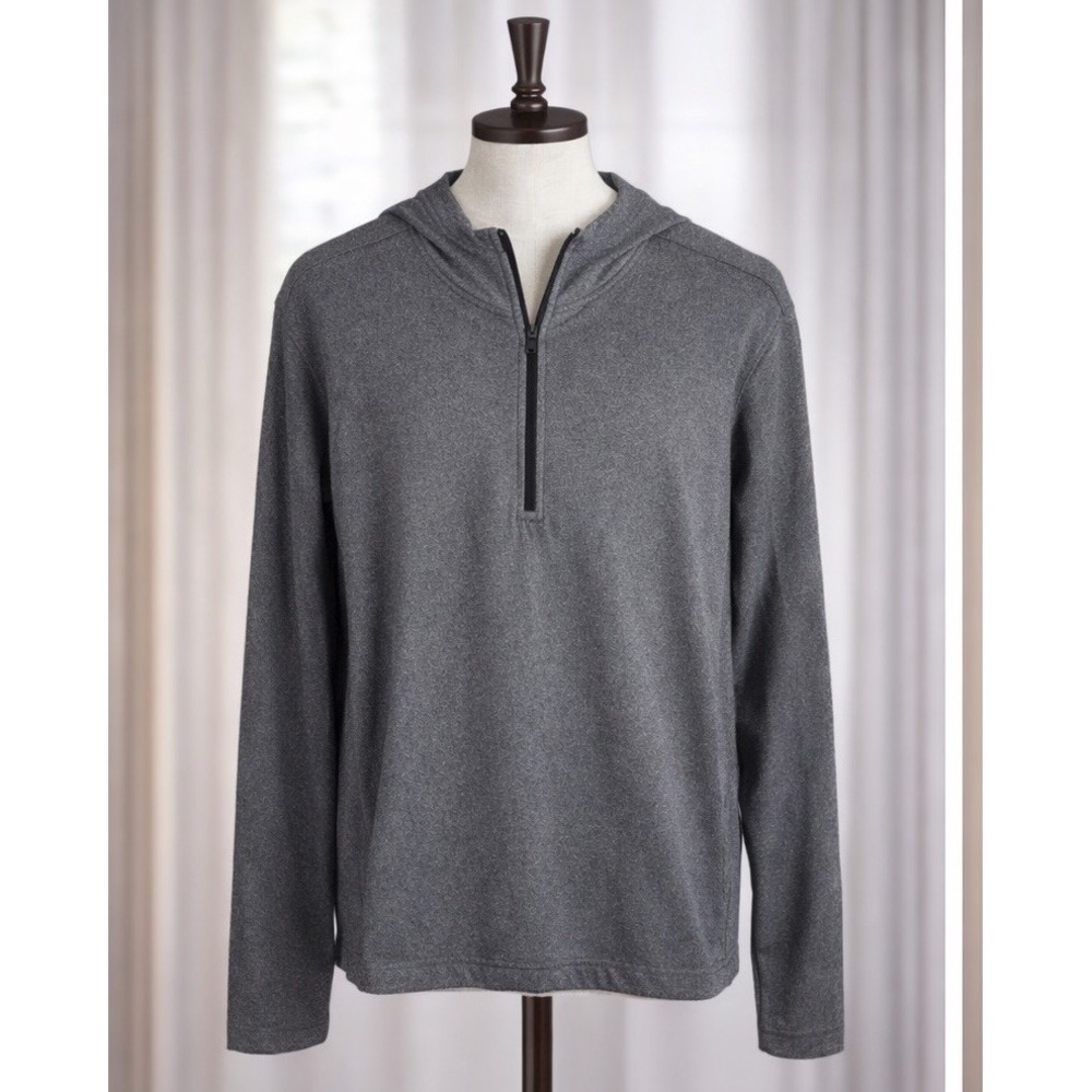 New Old‎ Navy Active Women's Go Dry 1/4 Zip Hood Pullover Lightweight Size M